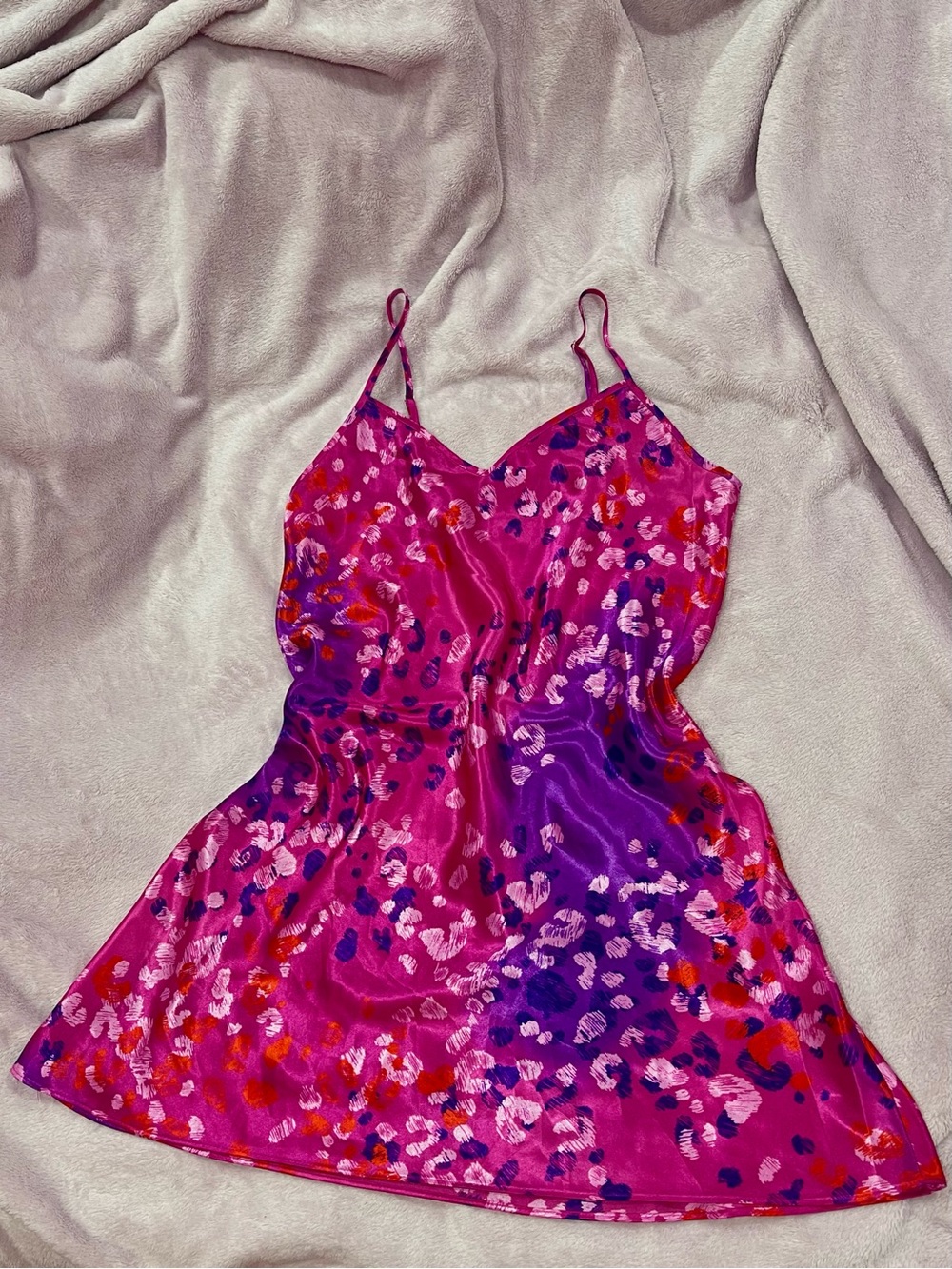 Hot Pink Cheetah Slip